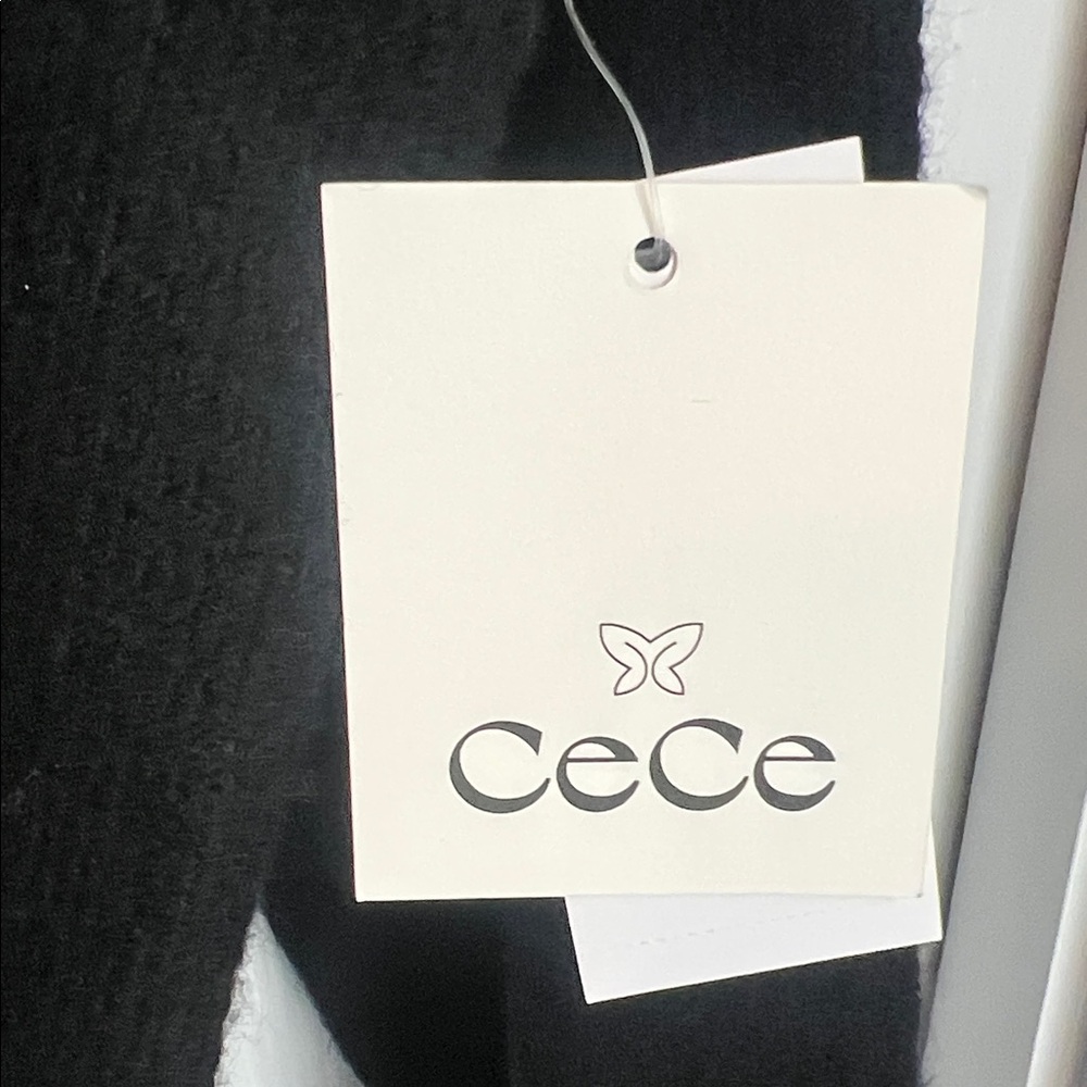 CeCe Black Knit Sweater - Picture 4 of 6
